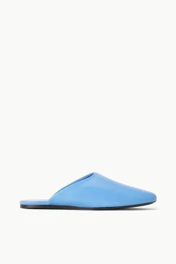 ABBY SLIPPER STAUD BLUE