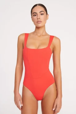 ADELAIDE ONE PIECE RED ROSE