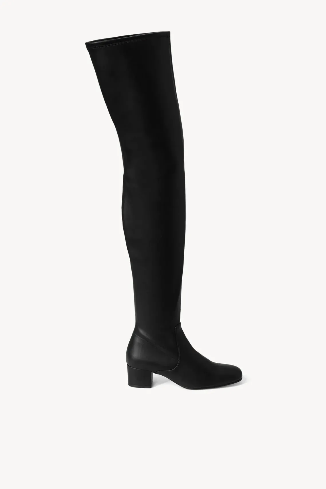 AIMEE BOOT BLACK VEGAN LEATHER