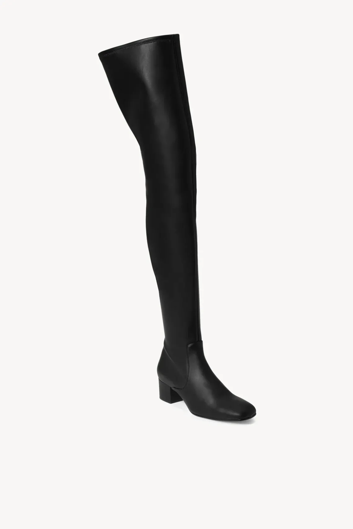 AIMEE BOOT BLACK VEGAN LEATHER