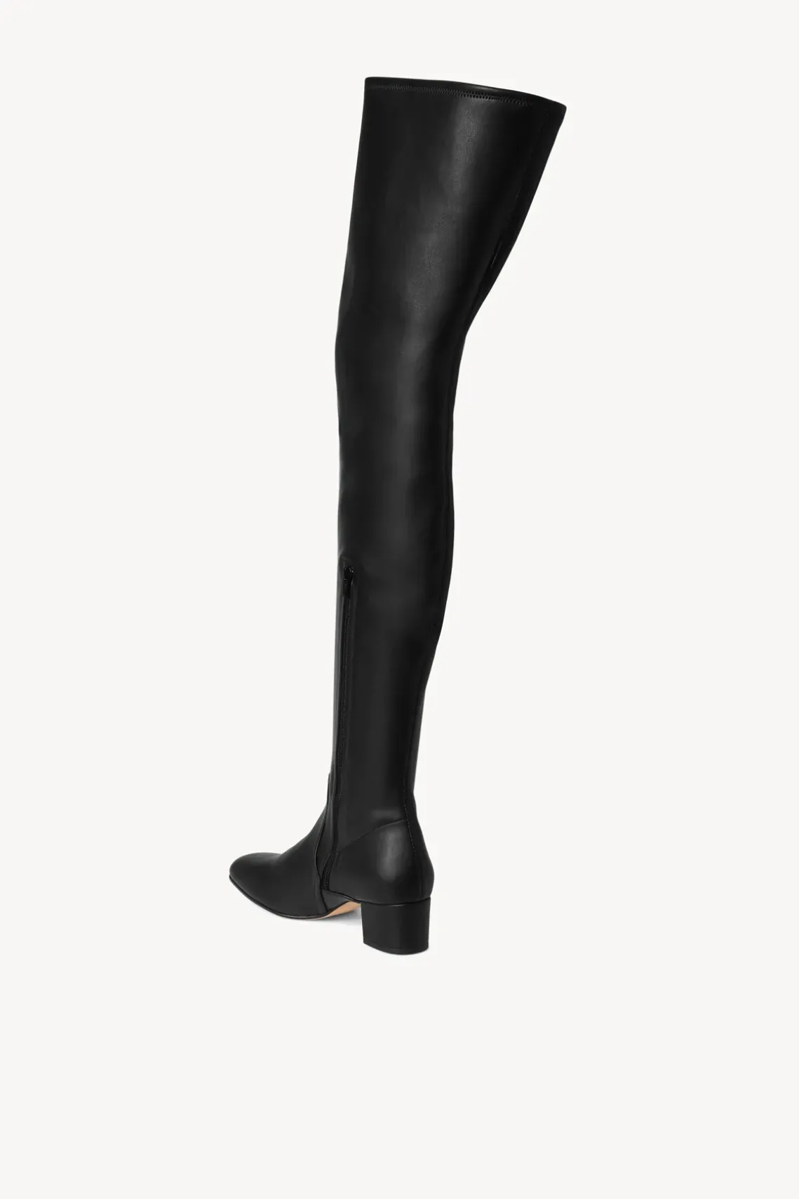 AIMEE BOOT BLACK VEGAN LEATHER