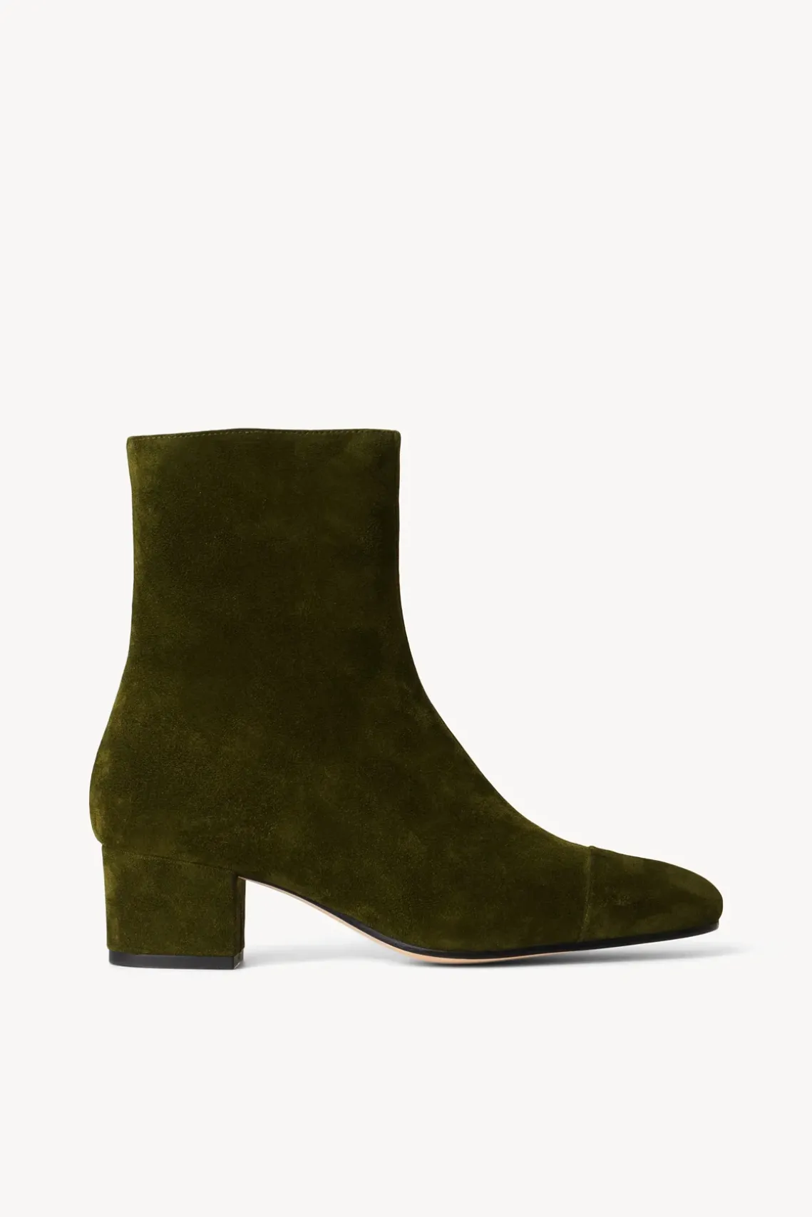 AIMEE SHORT BOOT OLIVE SUEDE