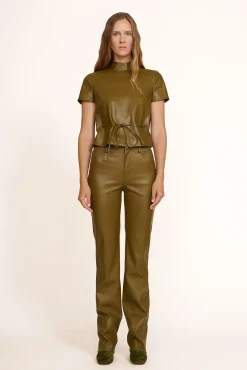 AIMEE SHORT BOOT OLIVE SUEDE
