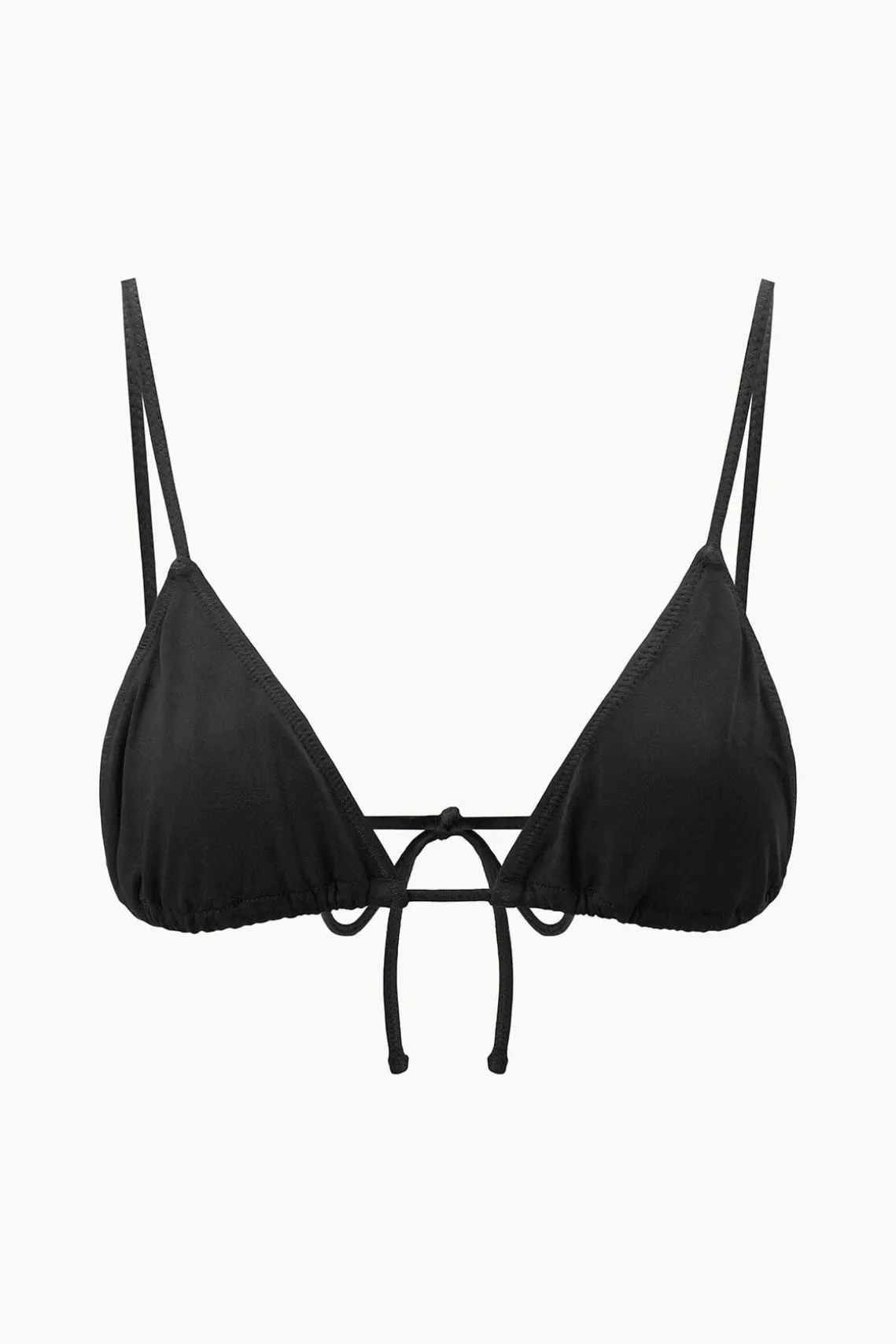 ALEXIS TRIANGLE TOP BLACK
