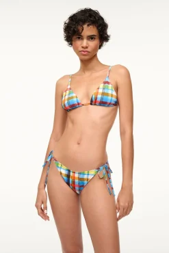 ALEXIS TRIANGLE TOP MADRAS PLAID
