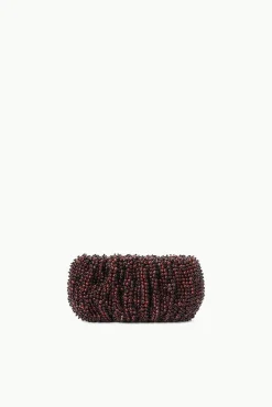 BEADED BEAN BAG MAHOGANY BLACK