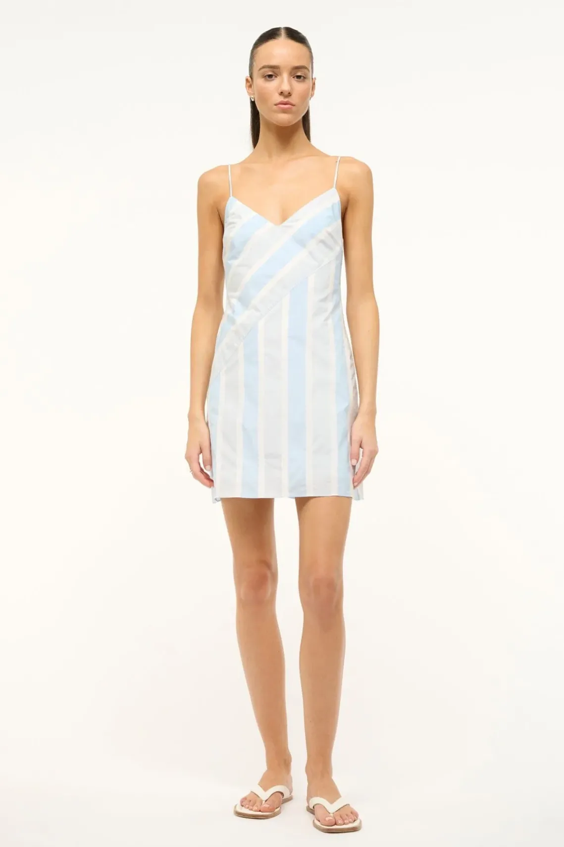 BIANCO DRESS ADRIATIC STRIPE