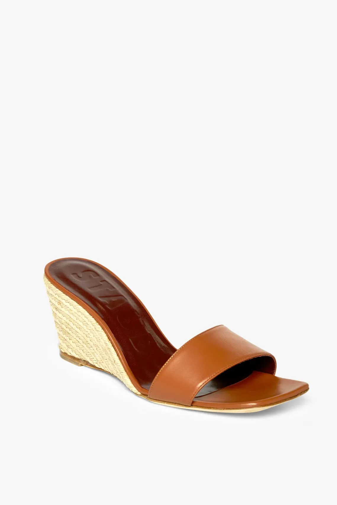 BILLIE ESPADRILLE WEDGE NATURAL TAN