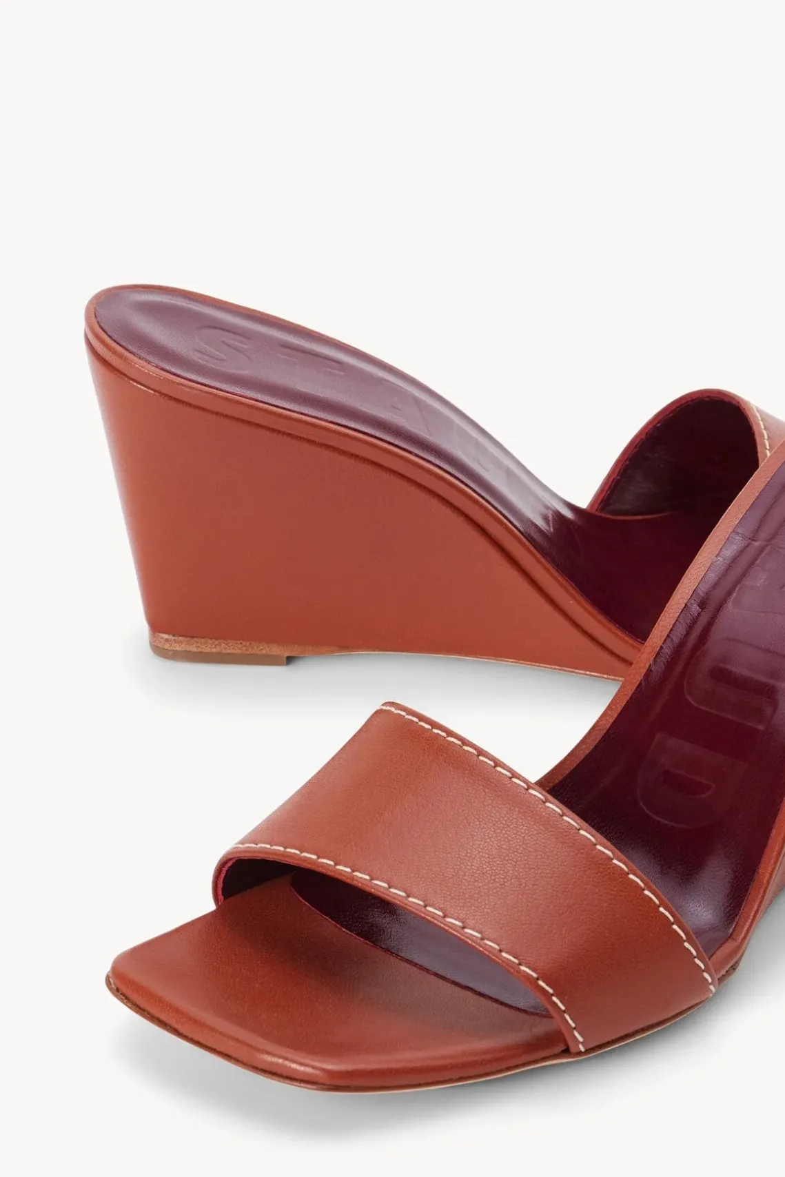 BILLIE WEDGE TAN