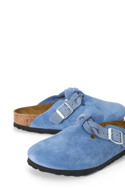 BIRKENSTOCK BOSTON BRAID CLOG ELEMENTAL BLUE