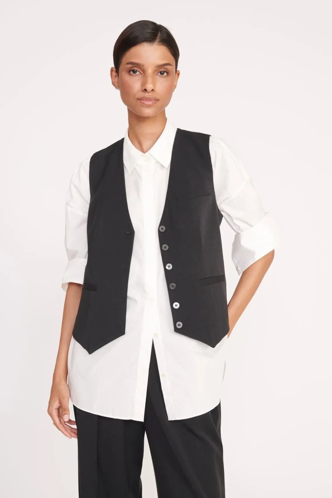 BRETT VEST BLACK