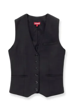 BRETT VEST BLACK