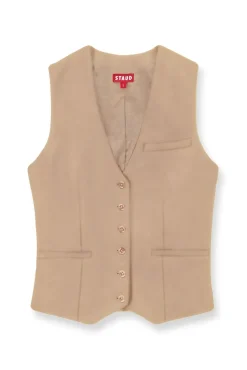 BRETT VEST CAMEL