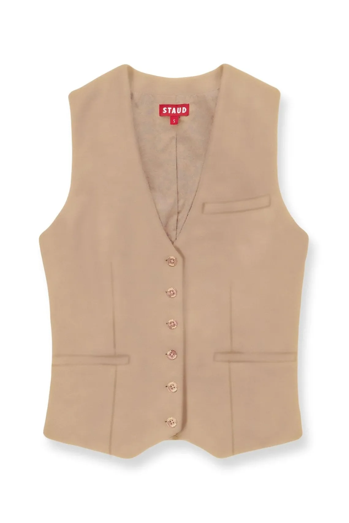 BRETT VEST CAMEL