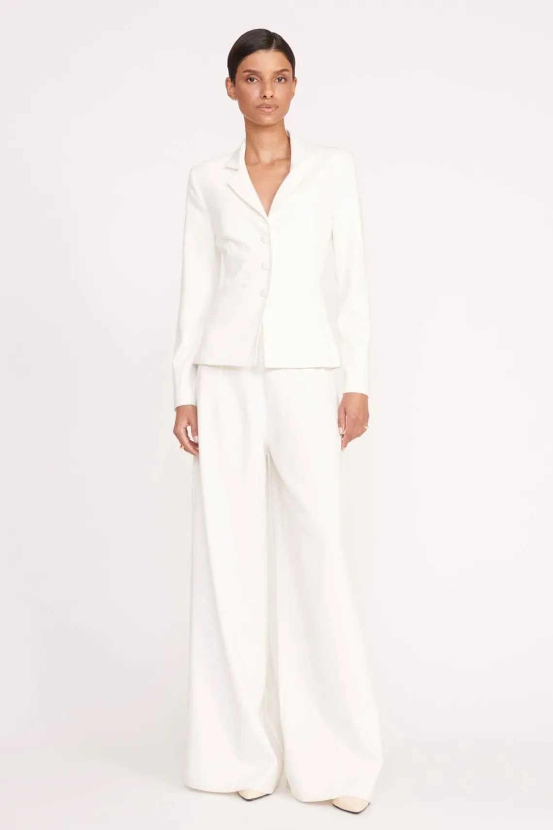 CALEB PANT IVORY