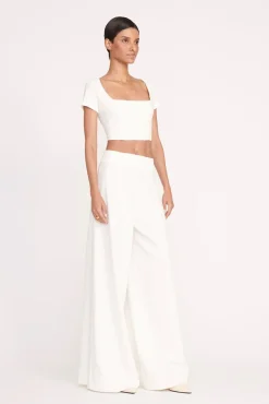 CALEB PANT IVORY