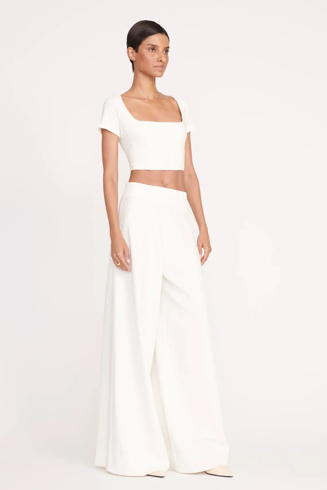 CALEB PANT IVORY