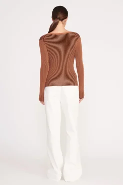 CARGO SWEATER BLACK TAN