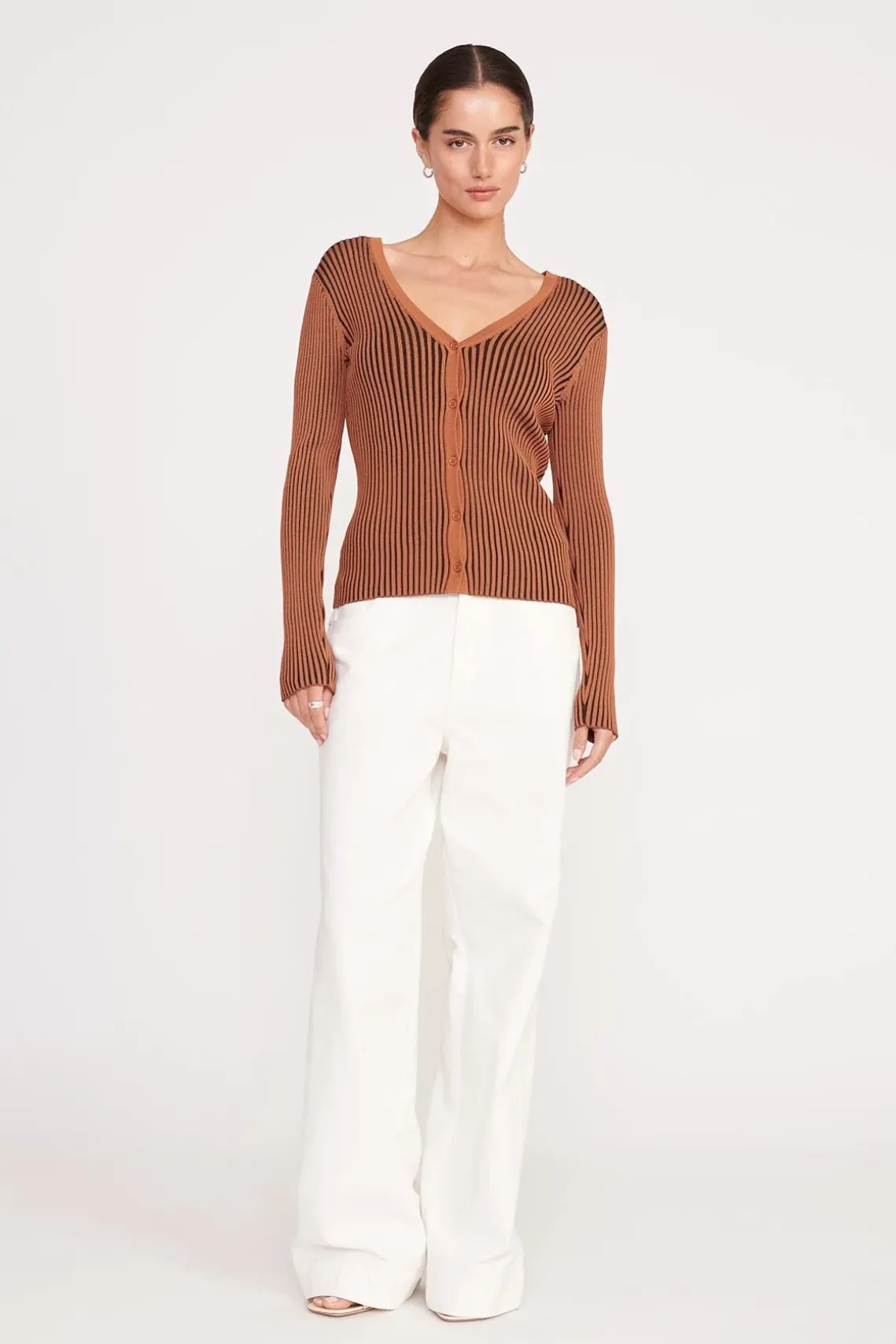 CARGO SWEATER BLACK TAN