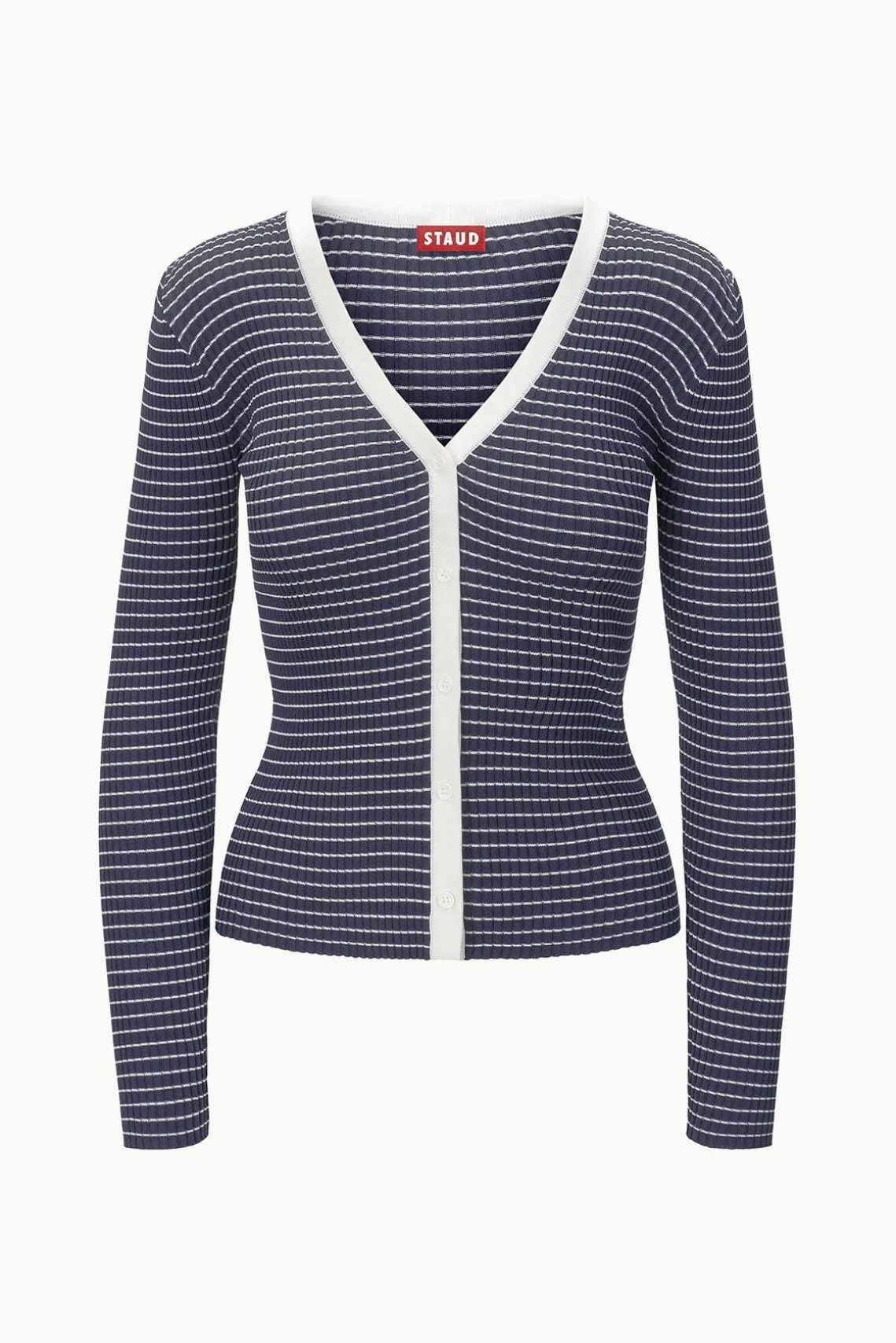 CARGO SWEATER NAVY MICRO STRIPE