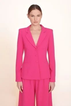 CARSON BLAZER MAGENTA