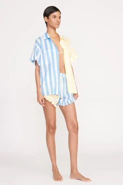 CHANNING TOP BUTTERCUP SEASHORE STRIPE