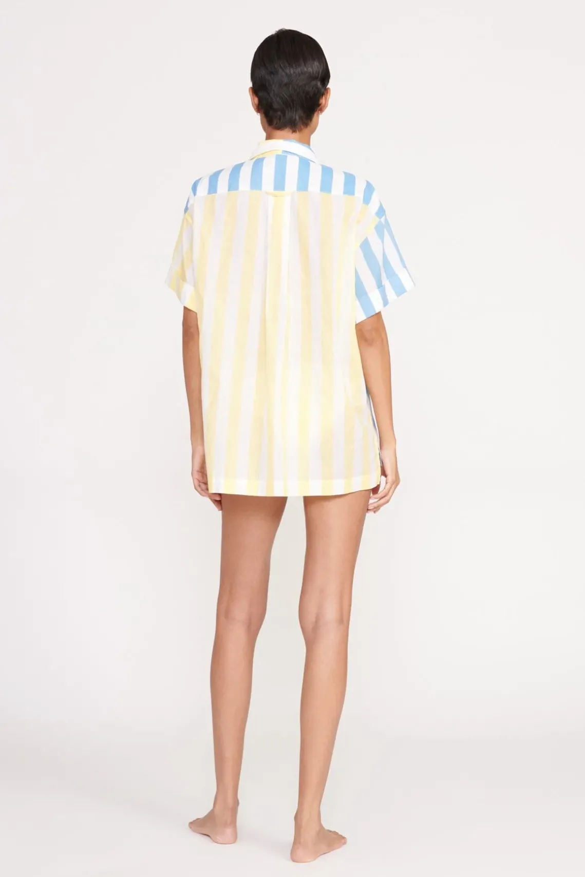 CHANNING TOP BUTTERCUP SEASHORE STRIPE