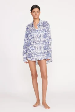 COLTON SHIRT BLUE TOILE
