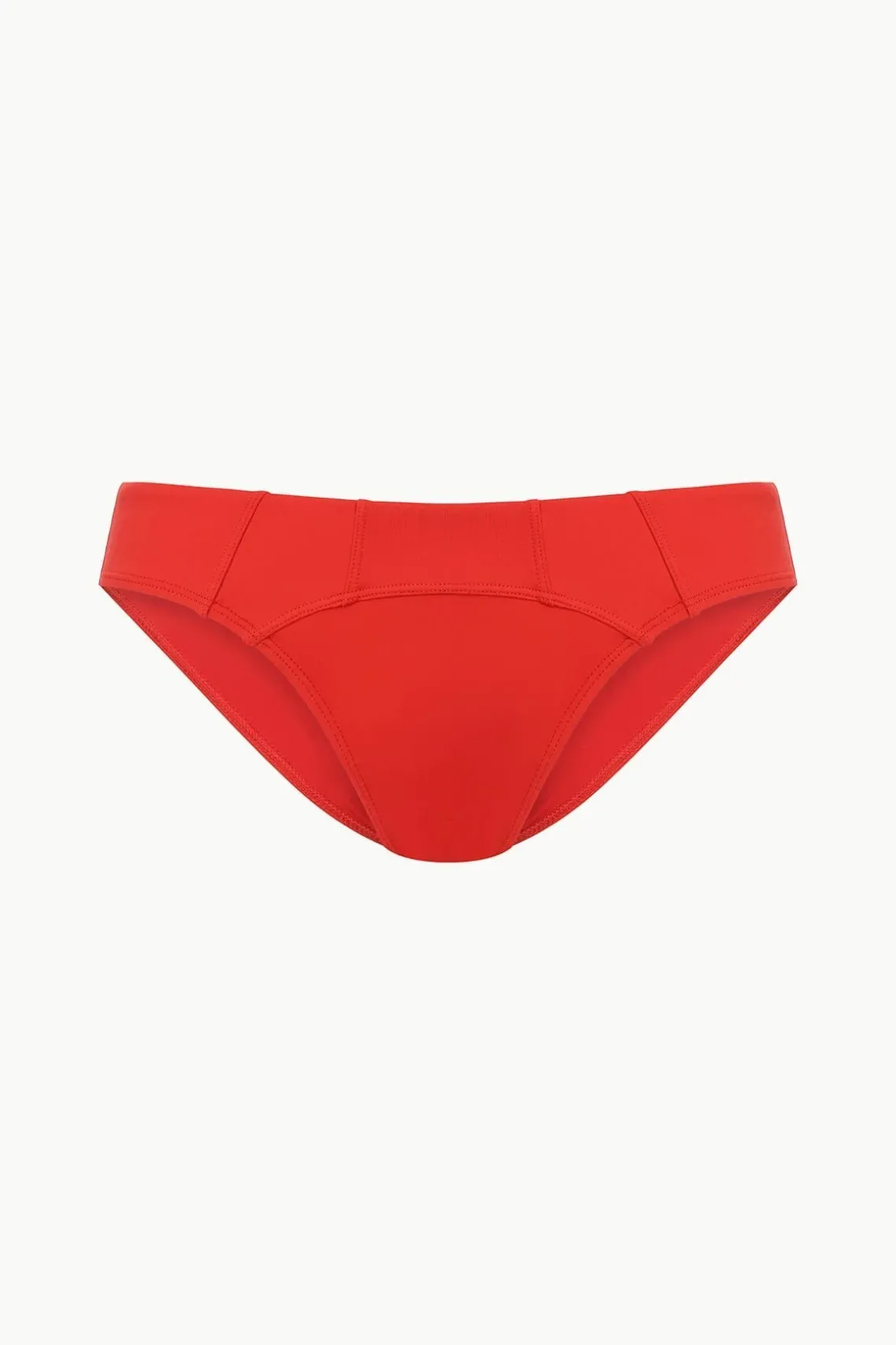 CORSAGE BIKINI BOTTOM RED ROSE
