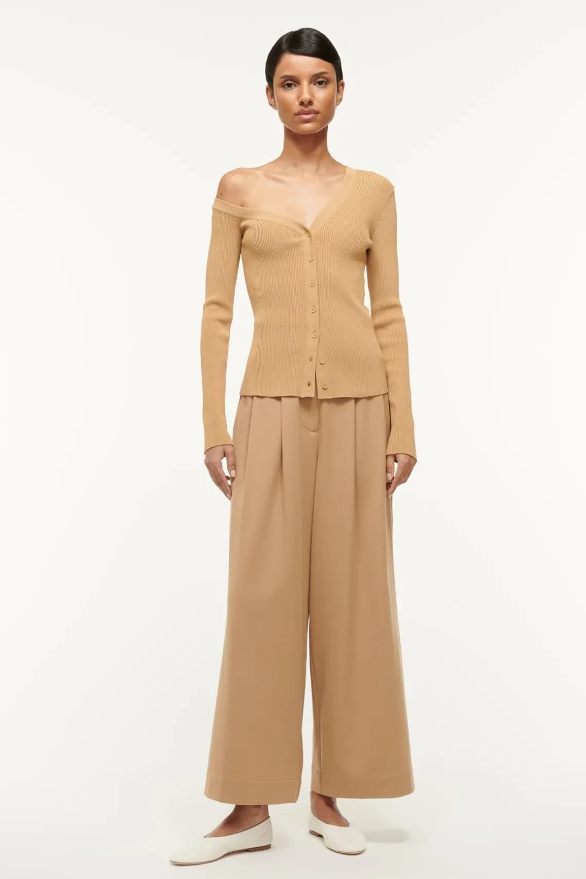 CRAFTSMAN SWEATER CAMEL