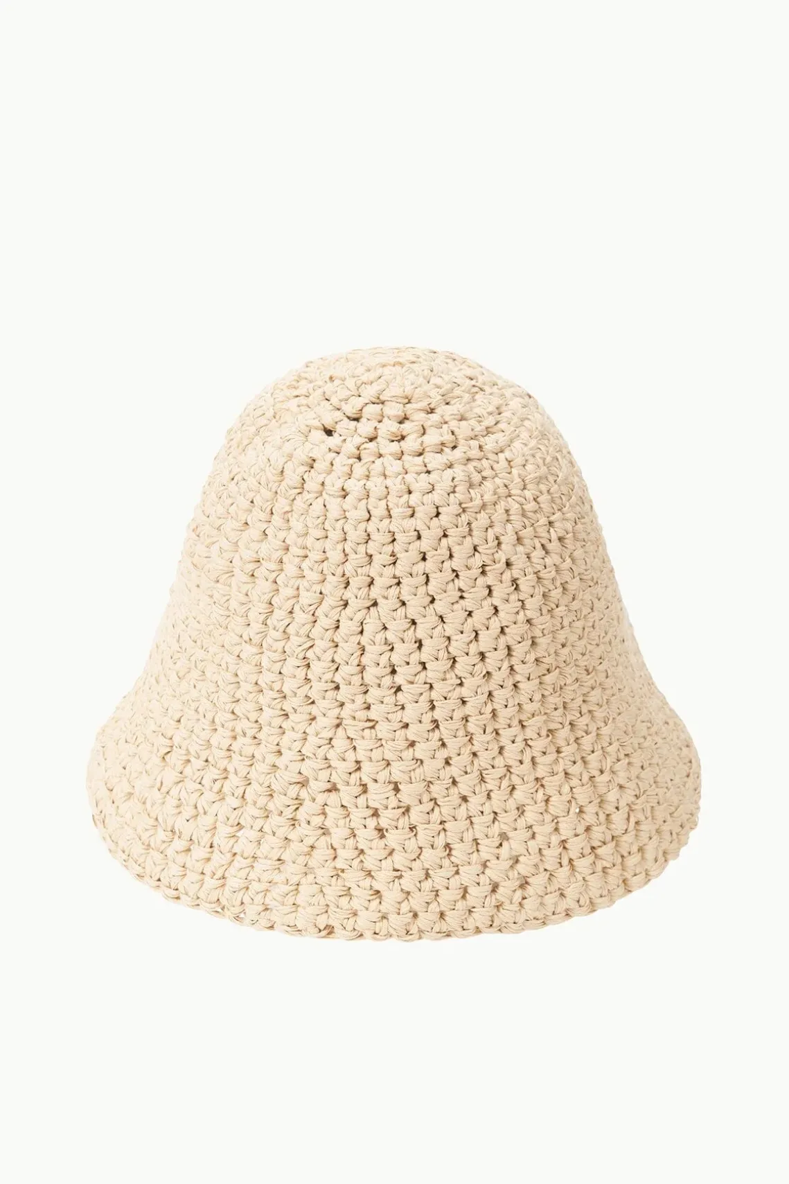 CROCHET HAT NATURAL