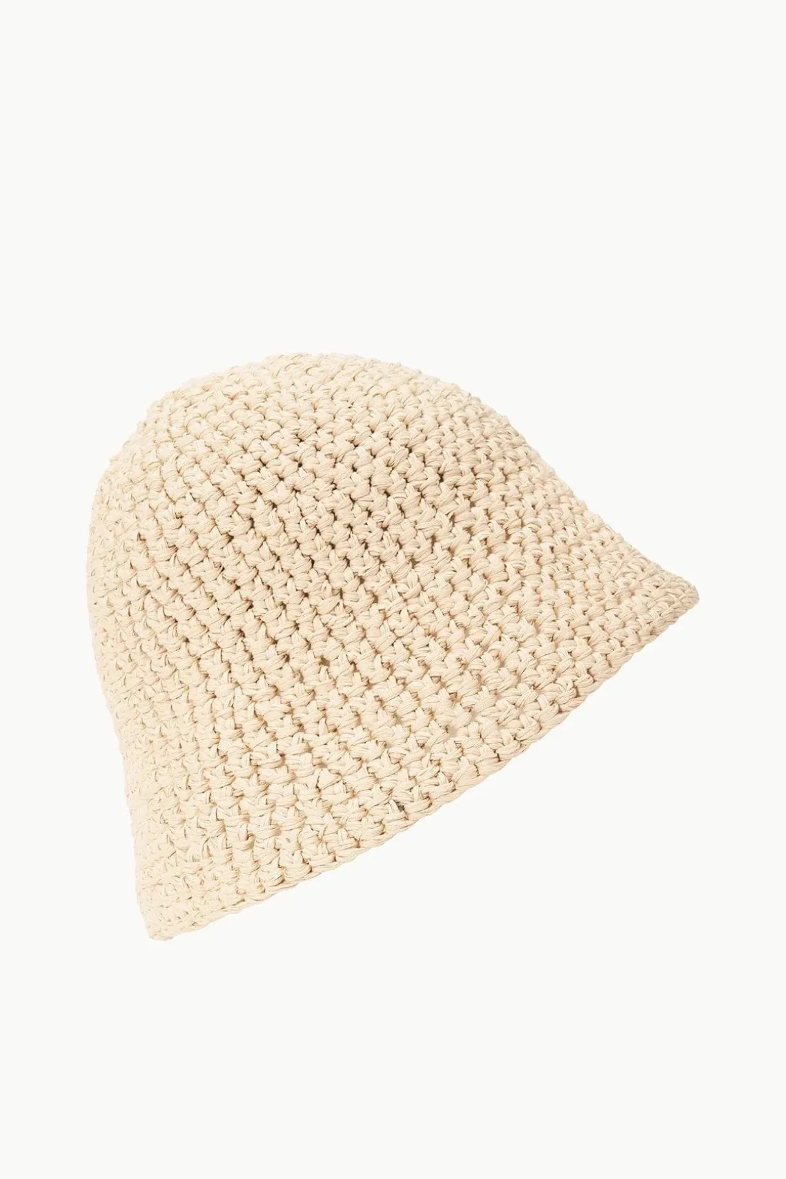 CROCHET HAT NATURAL