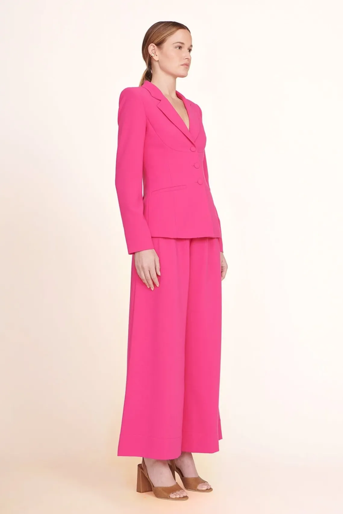 CROPPED CALEB PANT MAGENTA