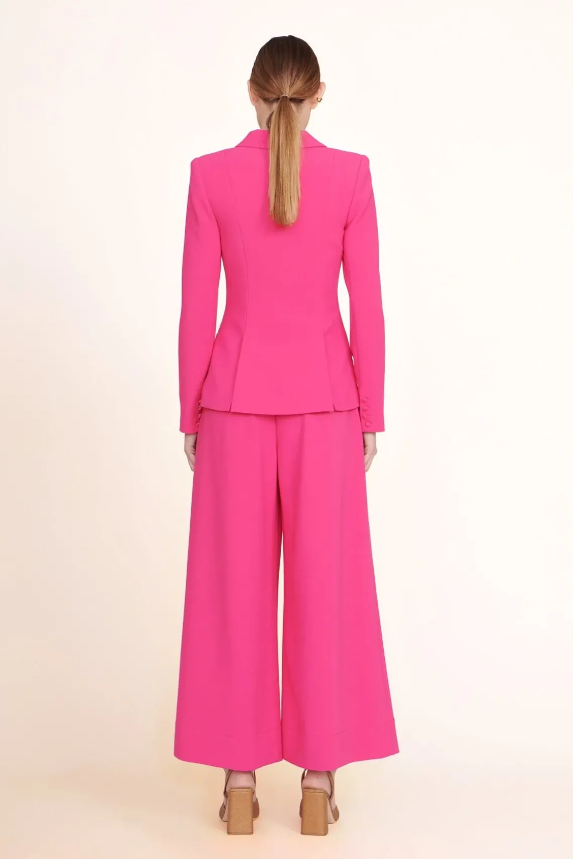 CROPPED CALEB PANT MAGENTA