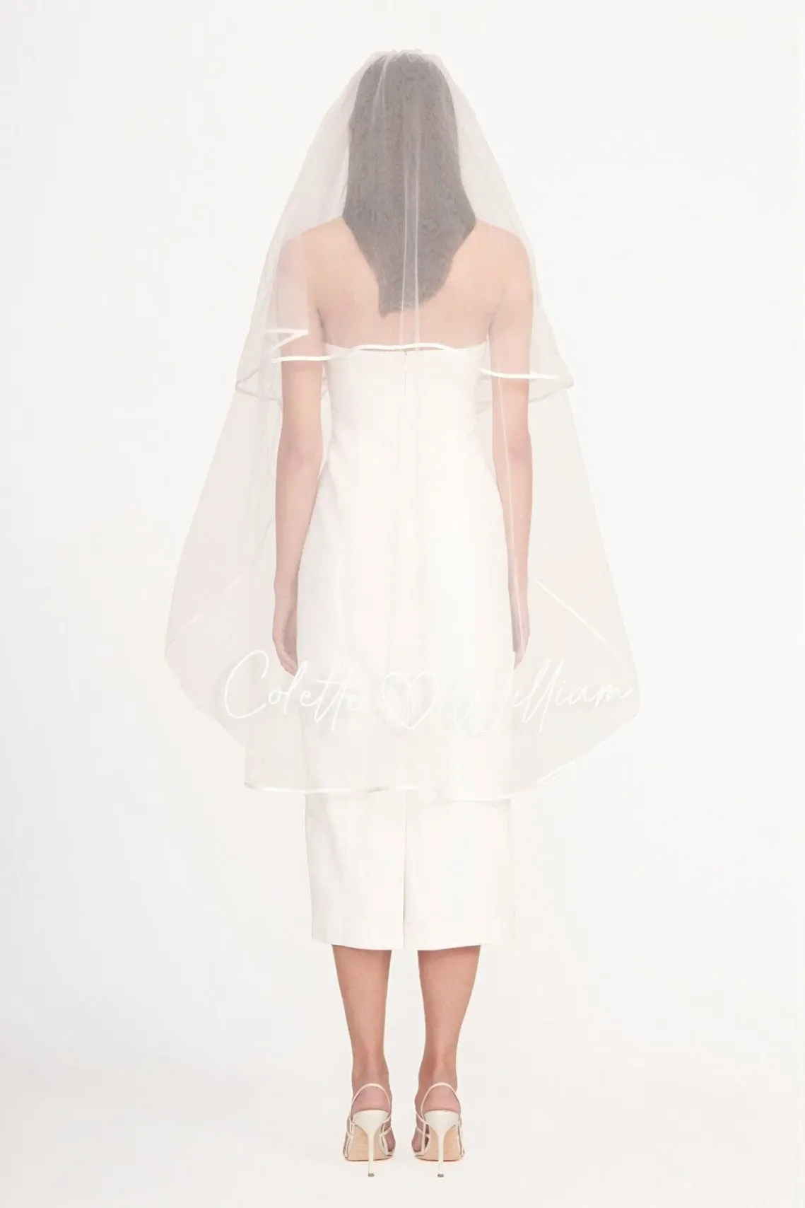 CUSTOM EMBROIDERED VEIL