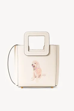 CUSTOM MINI SHIRLEY LEATHER BAG CREAM