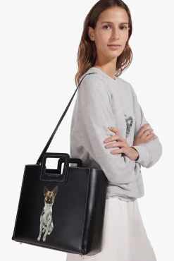 CUSTOM SHIRLEY LEATHER BAG BLACK