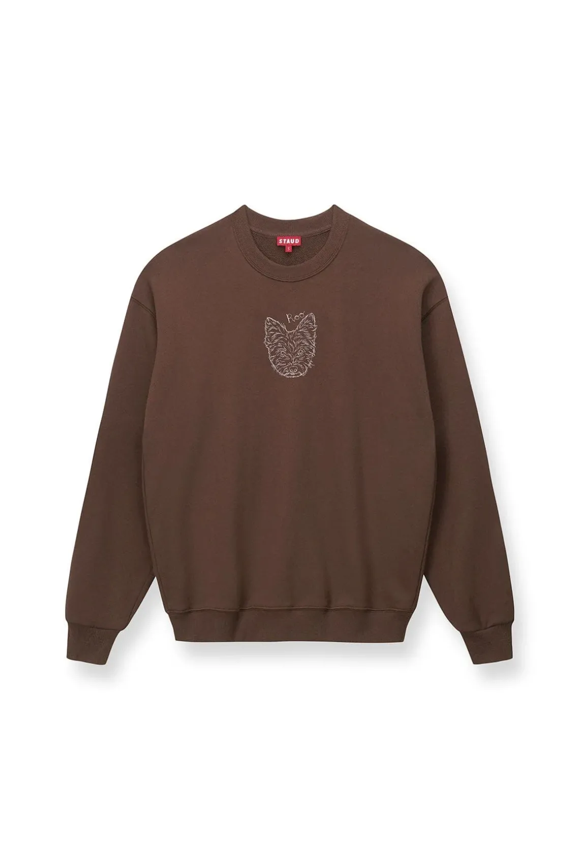 CUSTOM STAUD x C.BONZ OVERSIZED SWEATSHIRT BROWN