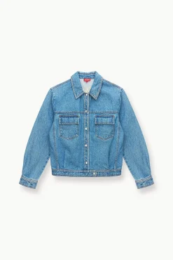 CUSTOM STAUD x C.BONZ OVERSIZED RYAN DENIM JACKET MEDIUM WASH