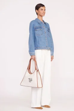 CUSTOM STAUD x C.BONZ SOFT REY BAG CREAM TAN