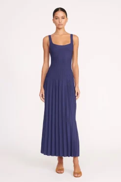 ELLISON DRESS  NAVY
