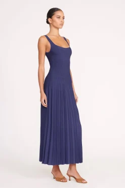 ELLISON DRESS  NAVY