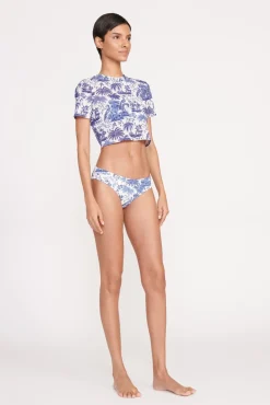 FERNANDA TOP BLUE TOILE