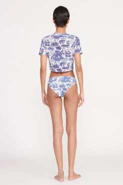 FERNANDA TOP BLUE TOILE
