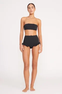 FLOURISH HIGH RISE BIKINI BOTTOM BLACK