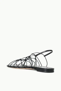 GIO KNOT SANDAL BLACK