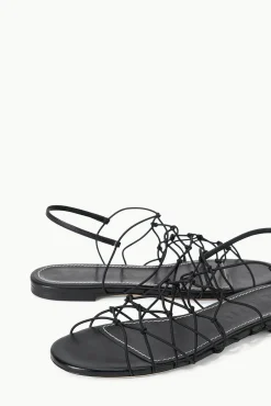 GIO KNOT SANDAL BLACK