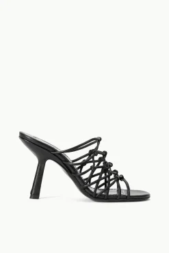 GIOTTO KNOT HEEL BLACK