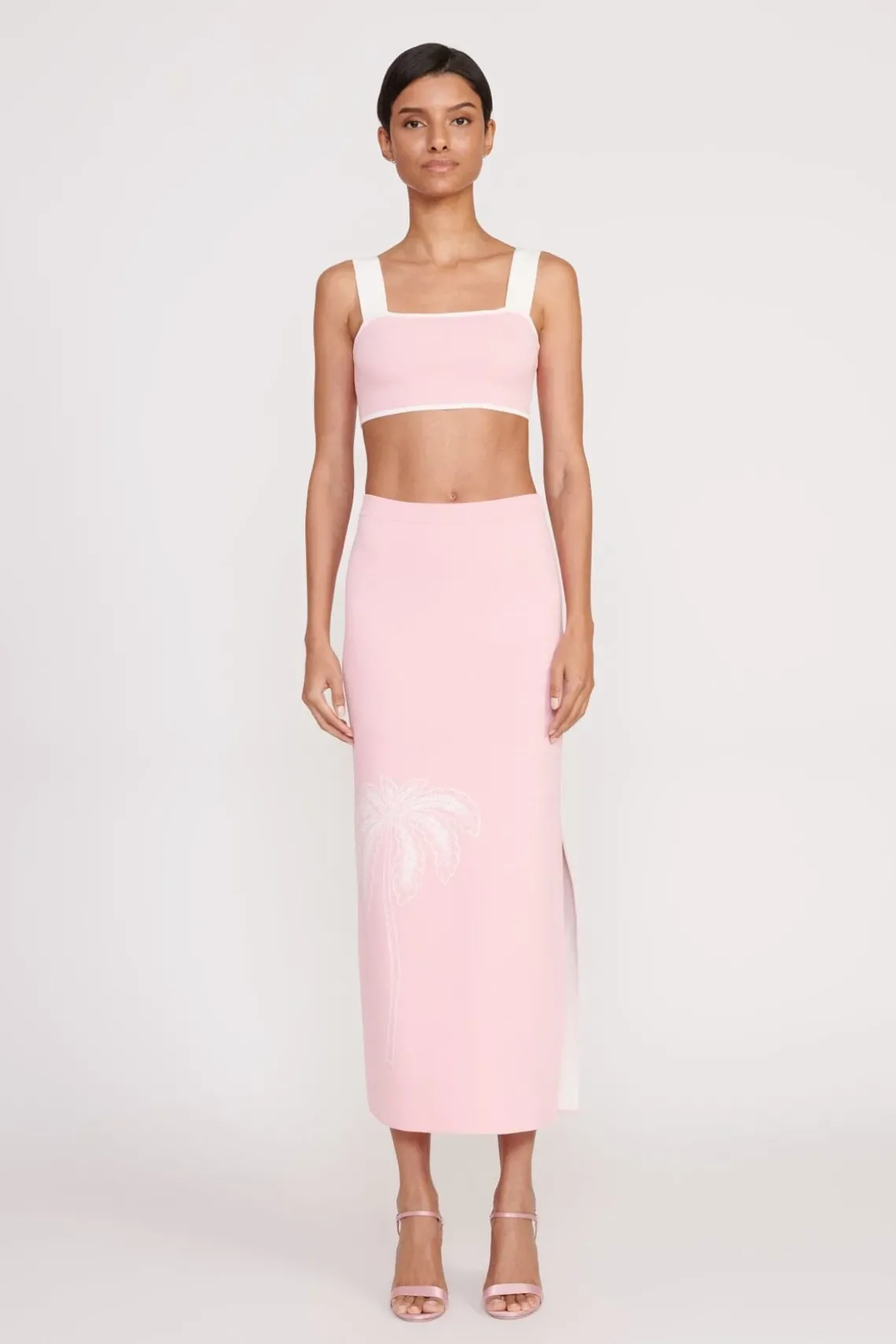 GIOVANNI SKIRT CHERRY BLOSSOM IVORY TOILE