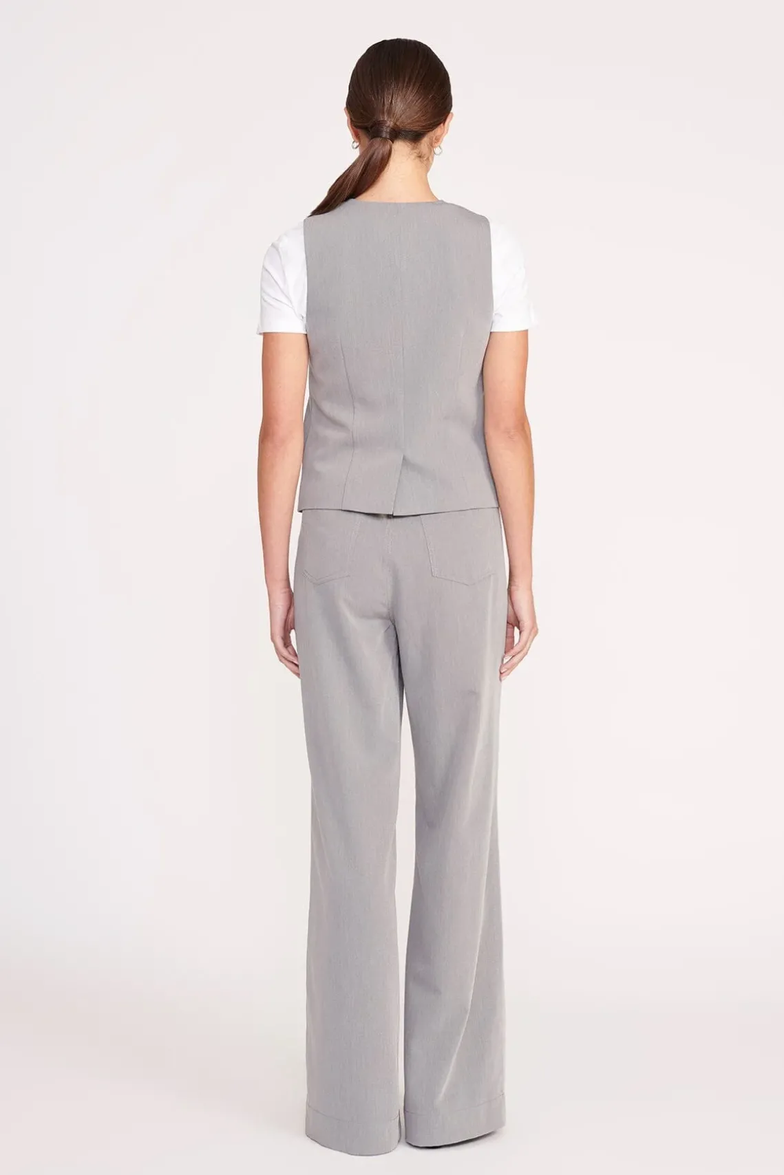 GRAYSON PANT HEATHER GREY SUITING